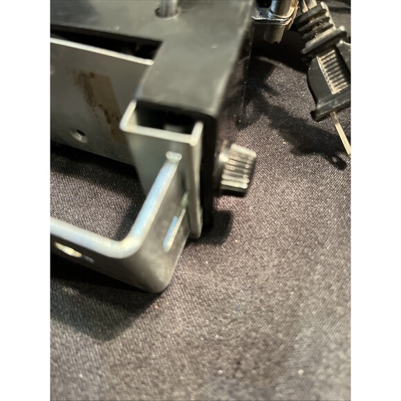 VTG Underwriters Laboratories Black Adjustable Clamp Down Desk Lamp Tested Works - Picture 13 of 16